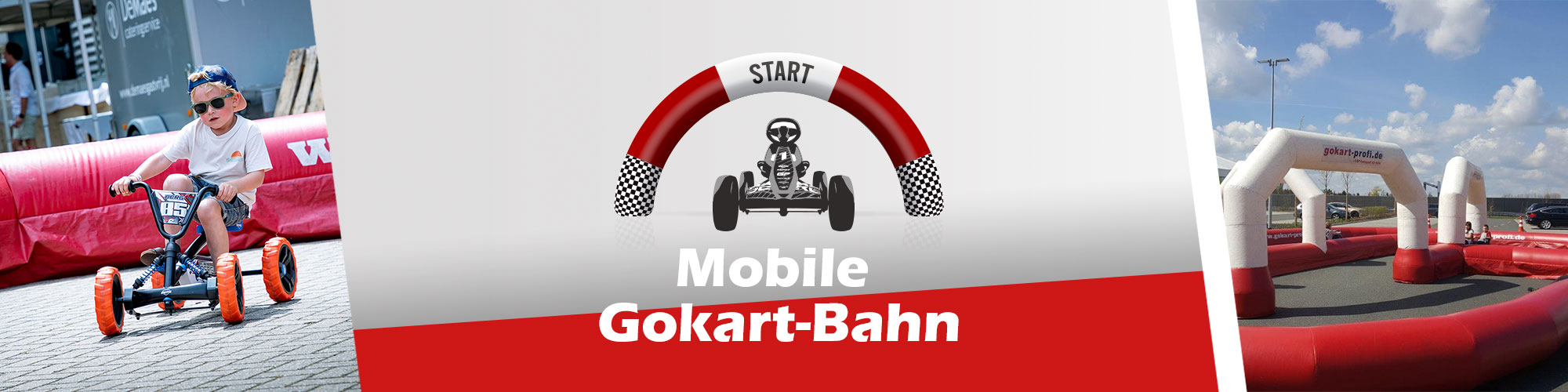 mobile Gokartbahn mieten