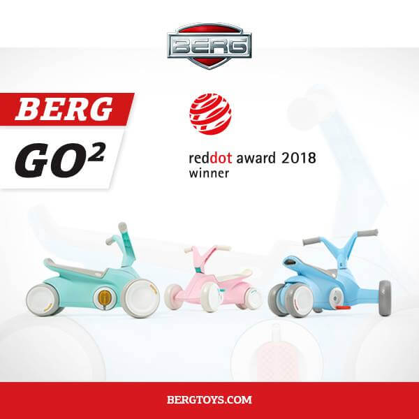Red Dot Design Award: geht an den BERG GO² - gokart-profi.de Ratgeber Kind