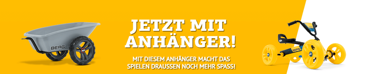 BERG Buzzy mit Anhänger Trailer S - kaufen auf gokart-profi.de