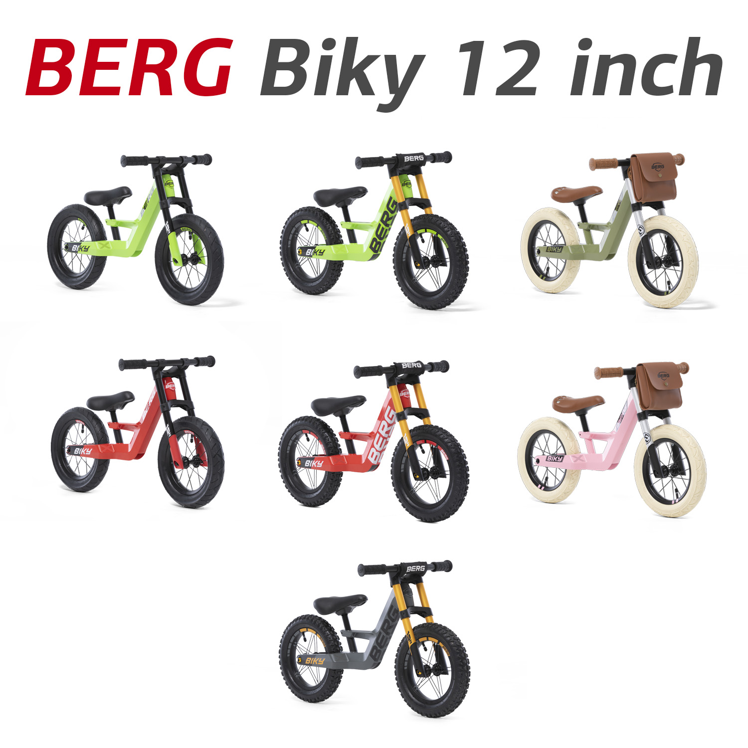 BERG Biky Modellübersicht - 12 Zoll Räder - gokart-profi.de