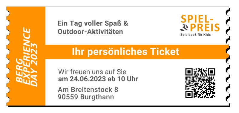 BERG Experience Day Ticket für Familien - 24.6.2023 SPIEL-PREIS Burgthann bei Nürnberg