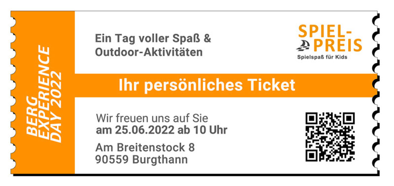Ticket - BERG Experience Day 2022 - gokart-profi.de | spiel-preis.de - 25.6.2022