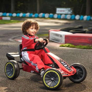 BERG Gokart M - Reppy GP rot + Soundbox