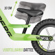 BERG Laufrad Biky Cross grün 12" + Seitenstütze + GRATIS Licht