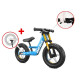 BERG Laufrad Biky Cross blau 12" + Handbremse + Seitenstütze