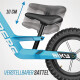 BERG Laufrad Biky Cross blau 12" + Handbremse + Helm + GRATIS Licht
