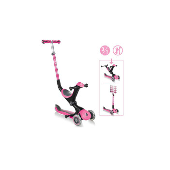 GLOBBER Go-Up Deluxe 3in1 Laufrad pink