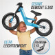 BERG Laufrad Biky City blau 12" + Handbremse + Seitenstütze