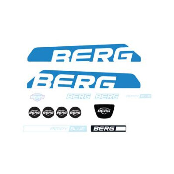 BERG Gokart Reppy - Aufkleber-Set Blau